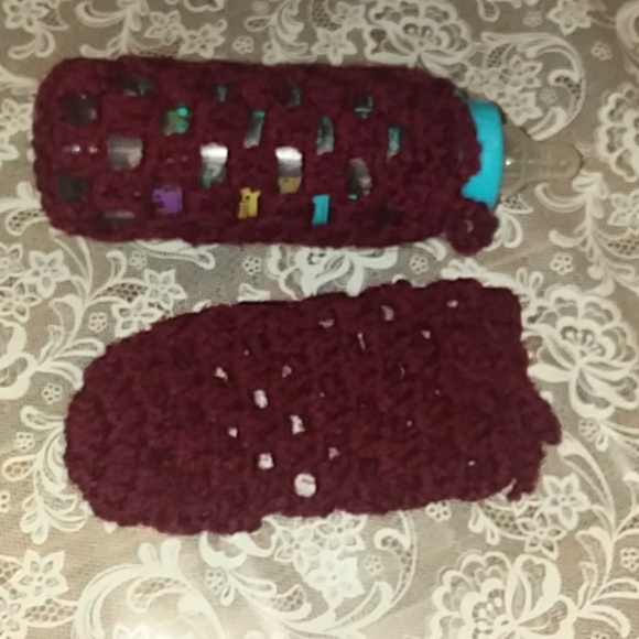NEW Crochet Baby Bottle Covers - Picture 3 of 4